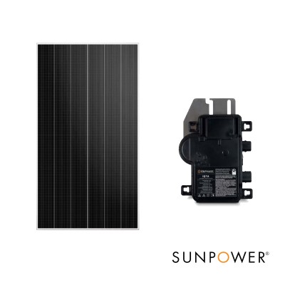 KIT SunPower Panel + Micro Enphase